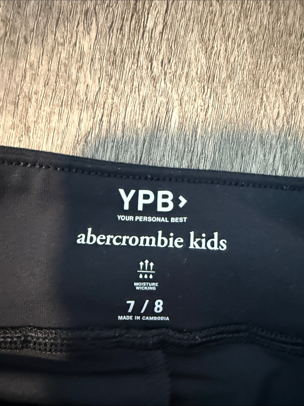 Abercrombie kids Black Pleated kids Skort size 7/8 - Picture 2 of 2